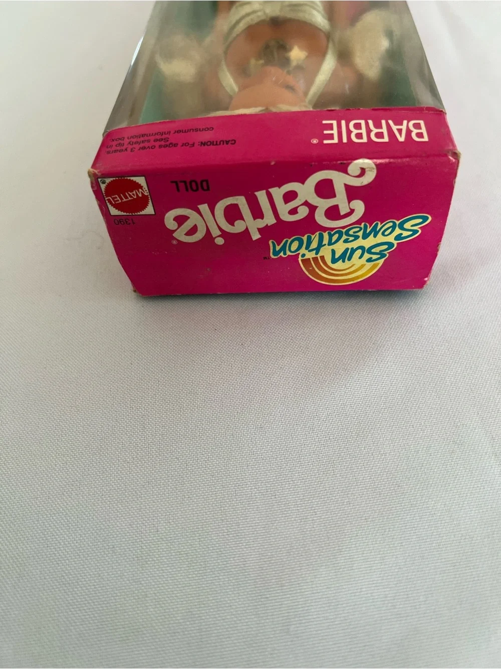 Barbie dressed metallic
